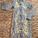 ZARA Collection Stylish Leopard Print Dress with Gold Accents size L Photo 0