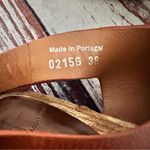 Thakoon Addition Leather Slingback Stud Detail Wood Clog Sandals​​​​ Brown Size 7.5 Photo 3