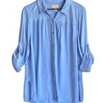 Canyon River Blues Women’s Blue Button Down Top Size XL Photo 0