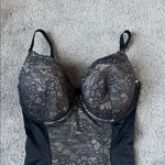 Maidenform Self Expressions by  Underwire Black/Cream Teddy SIZE 38D Photo 1