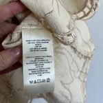 Free People  Cream Floral Embroidered Top June top in Ecru Photo 4