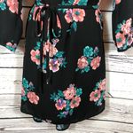 Forever 21  Black & Pink Floral Tunic Dress Photo 5