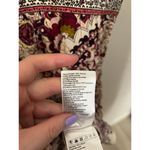 Ba&sh  Dress Womens Small Zael Paisley Short Sleeve Midi Ecru V-Neck NWT Photo 6