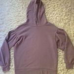 Madewell Pleat-Sleeve Shrunken Hoodie Sweatshirt Photo 1