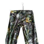 Adidas  Women's Gray Tropical Print Crop Leggings Size XS Photo 2