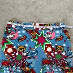 Royal & Awesome Women’s Partoon Ladies Mini Skort Skirt High Rise Multicolor 12 Blue Photo 12