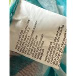 Y2K Blue Chevron Neon Scarf Women's One Size 2000's Style Light Weight Photo 3