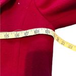 Fleet Street  vintage red wool coat size small Photo 3