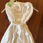 Cream Midi Dress White Size XS Photo 2