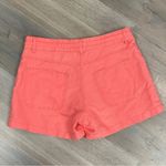 Basix of America  Linen‎ Blend Chino Shorts Coral Small Photo 1