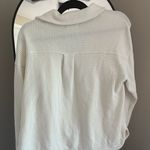 Madewell  Ivory Waffle Knit Top Photo 4