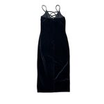 Love Culture  Dark Gray Strappy Midi Bodycon  tank Dress XS Photo 1