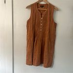 Quince 100% European Linen Sleeveless Swing Dress size Medium Photo 3