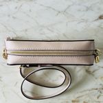 Michael Kors Ginny Soft Pink Leather "Love" Studded Medium Crossbody Camera Bag Photo 9