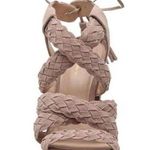 BCBGeneration Ledina Braided Leather Sandals Photo 1