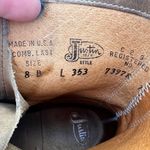 Justin Boots Justin Apache Brown Two Tone Roper Lace Up Cowgirl Boots 8B Style L353 Photo 7