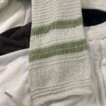 Newbury Kustom White And Green Striped Sweater Photo 2