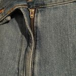 ZARA Women Light Wash Flare Leg Crop Denim Jeans -2 Photo 3