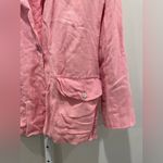 DL1961  Pink‎ Linen Blazer Size M Photo 7