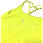 Avocado Neon Yellow Crisscross Back Workout Tank Top – Fitted Activewear Green Size undefined Photo 7
