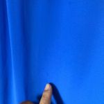 Romans women’s plus size fancy wedding holiday blue 3/4 sleeve dress 24W Photo 11