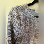 Carolyn Taylor  Black Pink White Knit 3/4 Sleeve Top, Medium Women’s Pullover Photo 1