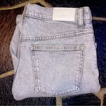 Mango Denim Light Gray Wash Mom Jean Size 8 Photo 1