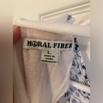 Moral Fiber  | Backless Boho Top, Size L Photo 2
