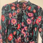 MISA Los Angeles Womens New  Floral High Neck Halter Open Back Maxi Dress Photo 1