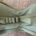 Hollister  Bikini Top Vacation Beach Swim Beach Olive Off Shoulder Photo 9