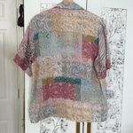 Johnny Was  merseille garden resort button down short sleeve Photo 11