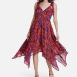  x Target Tropical Tie Strap Asymmetrical Hem Dress by ALEXIS NWT Size XS Photo 0