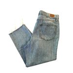 BDG URBAN OUTFITTERS Hi-Rise Light Wash Jeans Sz 33 Button Fly Slim Straight Photo 9