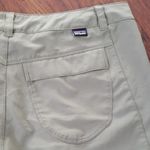 Patagonia  Olive Green Women's Athletic Hiking Shorts Size 8 Photo 5