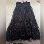 Betsey Johnson  Black and Pink Lipstick Kisses Dress Photo 2