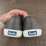 Keds metallic silver tennis shoes women’s 9 Photo 1