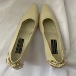 Stuart Weitzman  White Laceup Heels size 8.5 Photo 2