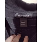 White House | Black Market WHBM Size L Pinstripe Sweater Dress Photo 1