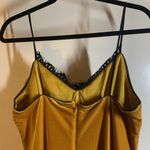 Cynthia Steffe Black lace Gold velvet dress Size 8 Photo 4