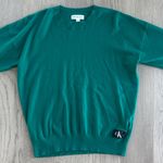 Calvin Klein Jeans Green Pullover Crewneck Sweater Small Photo 0