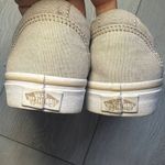 Vans old skool neutral beige white women's 7 casual sneaker shoe skater shoes Photo 4