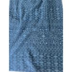 Dude U.S.A. Skirt size medium gray pinstripe long maxi fall skirt VTG Y2K pocket Blue Photo 9