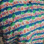 Diane Von Furstenberg  Vintage Funky Blouse Top‎ Size 12 80s Photo 2