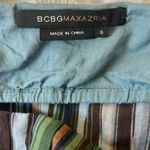 BCBGMAXAZRIA Tank Top Womens S Multicolor Striped 100% Cotton Y2K Indie Sleaze Photo 4