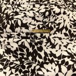 Michael Kors Skinny Dress Pants Womens 8 Chocolate White Floral Stretch NWT Photo 10