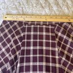 love on a hanger Plaid Skirt  Juniors 5 Purple Beige Photo 4