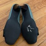 NWOT Kenzie vintage Mad men snakeskin heels 6M Blue Size 6 Photo 4