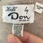 Vintage 70s Knits By Don Cream Longline Cardigan 5/6 Photo 7