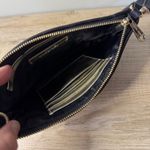 Michael Kors  Wristlet Signature Logo Black Tan Clutch Bag Purse Y2K Streetwear Photo 4