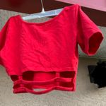 Persaya Red Crop Top Photo 2